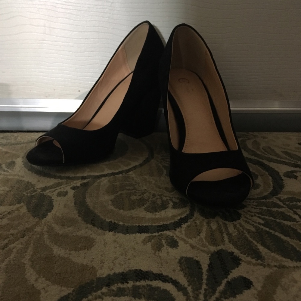 Suede Heels!